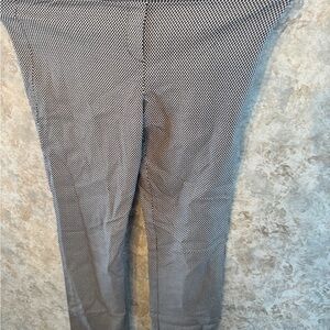 Erica Taylor Black and White Houndstooth Pants